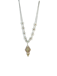 Vintage Amber Stone Necklace