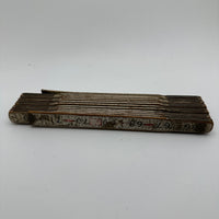 Vintage Folding Wooden Folding Extension .Ruler