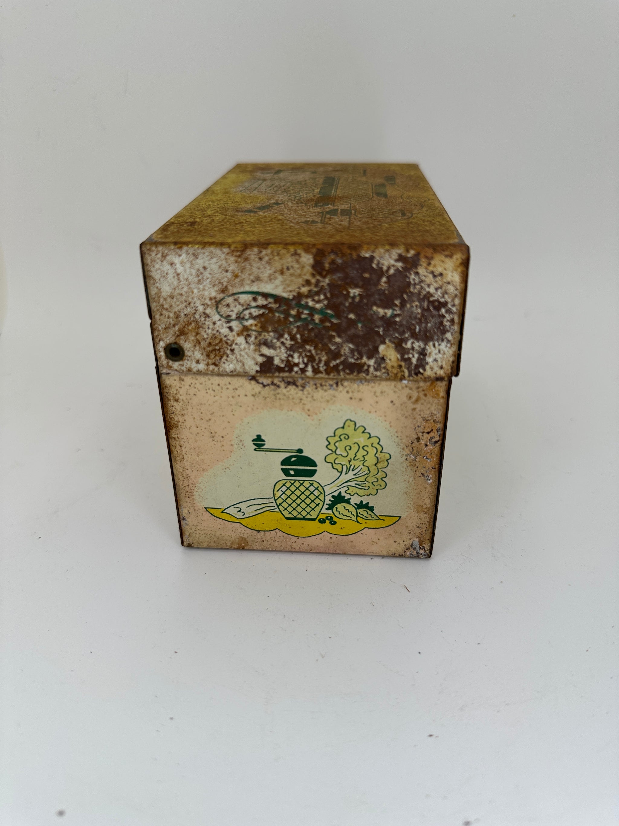 Vintage Ohio Art Bryan Recipe Box