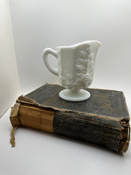 Vintage Heritage Milk Glass Westmorland Creamer