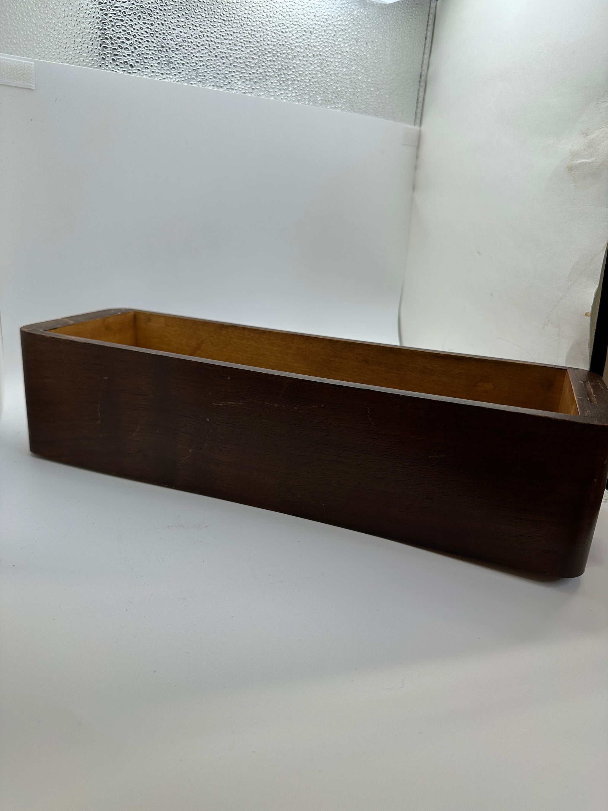 Vintage Wood Sewing Machine Drawer