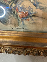 Antique picture by A U Parrish 1901
