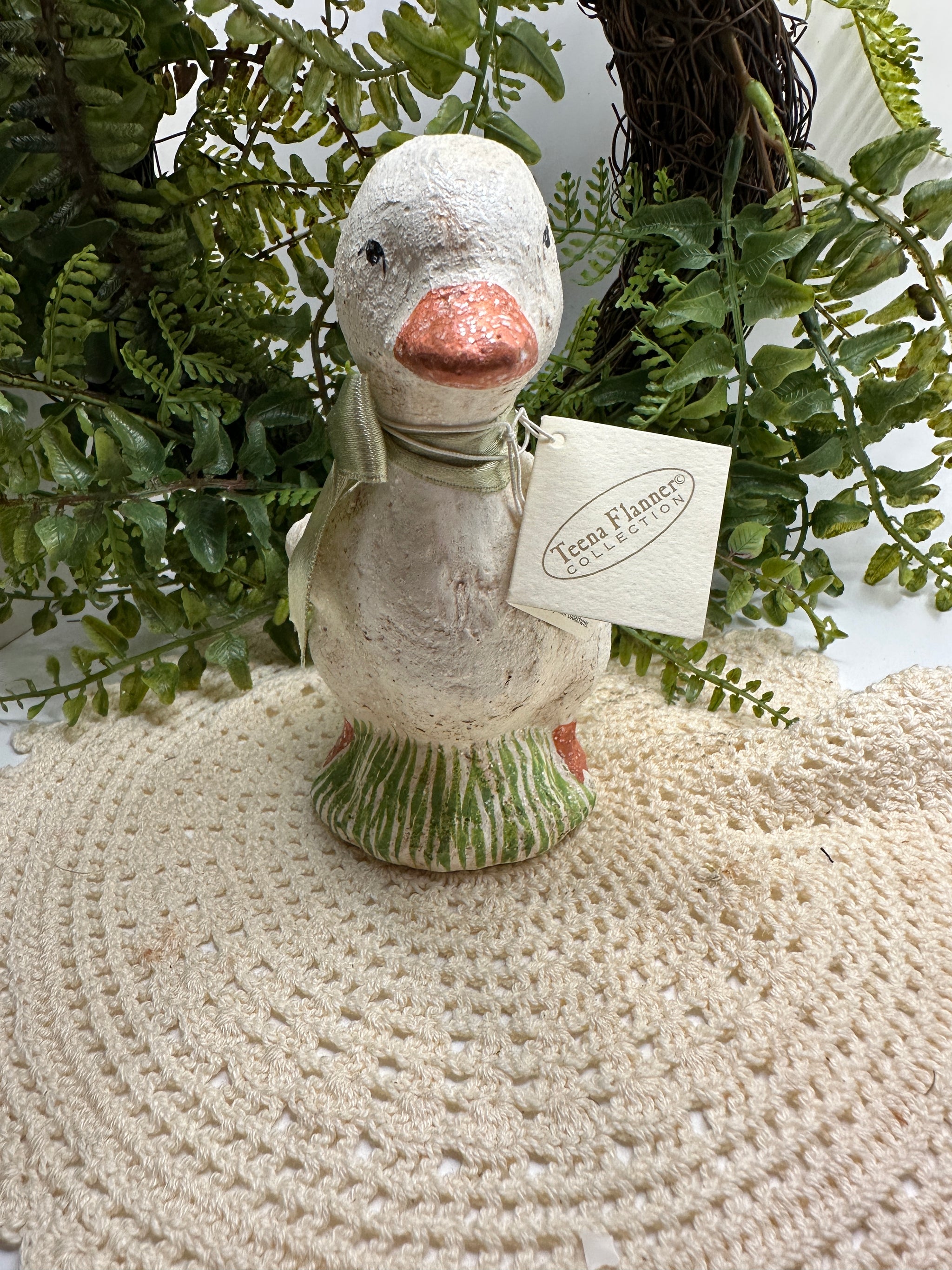 Teena Flanner Paper Mache Duck