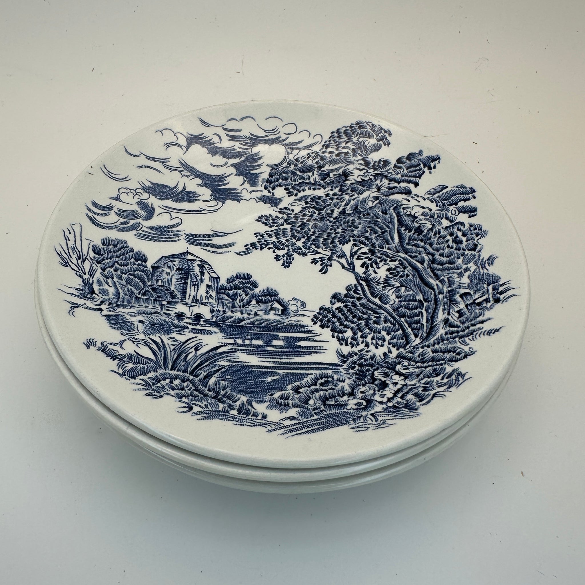 Set of Four Wedgwood Countryside Dessert Plate