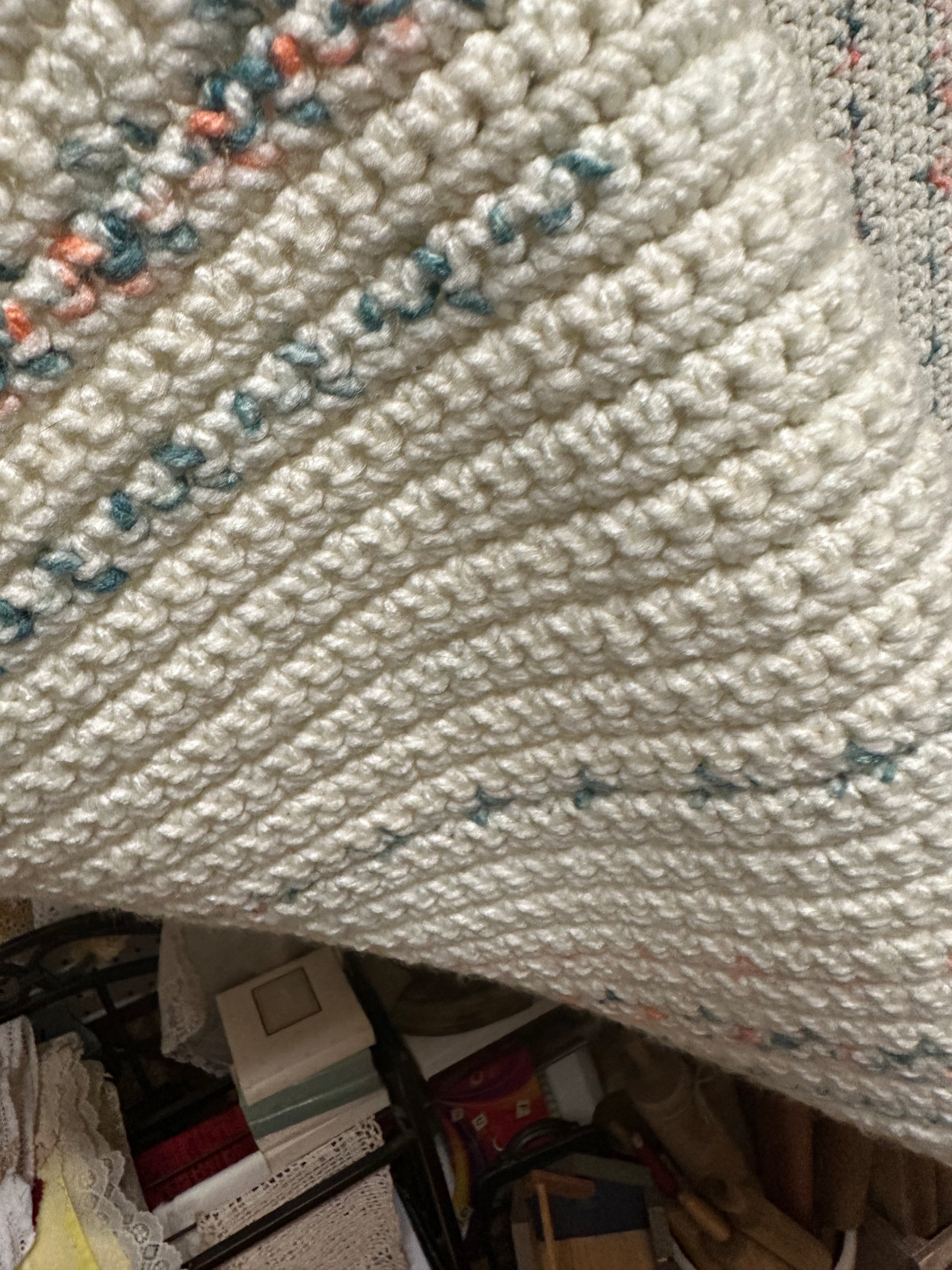 Vintage Lap Size Afghan
