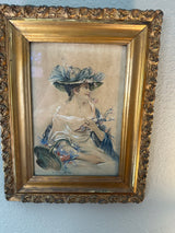 Antique picture by A U Parrish 1901