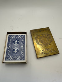 British WW1 Officers Club Cigarette Box, 4th Regiment, Prince of Whales