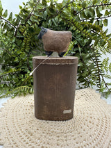 Antique Black Sheep Tin