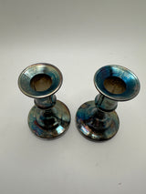 Vintage Silverplate Candlestick Holder