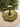 EnameledBrass Candlestick with Finger Loop