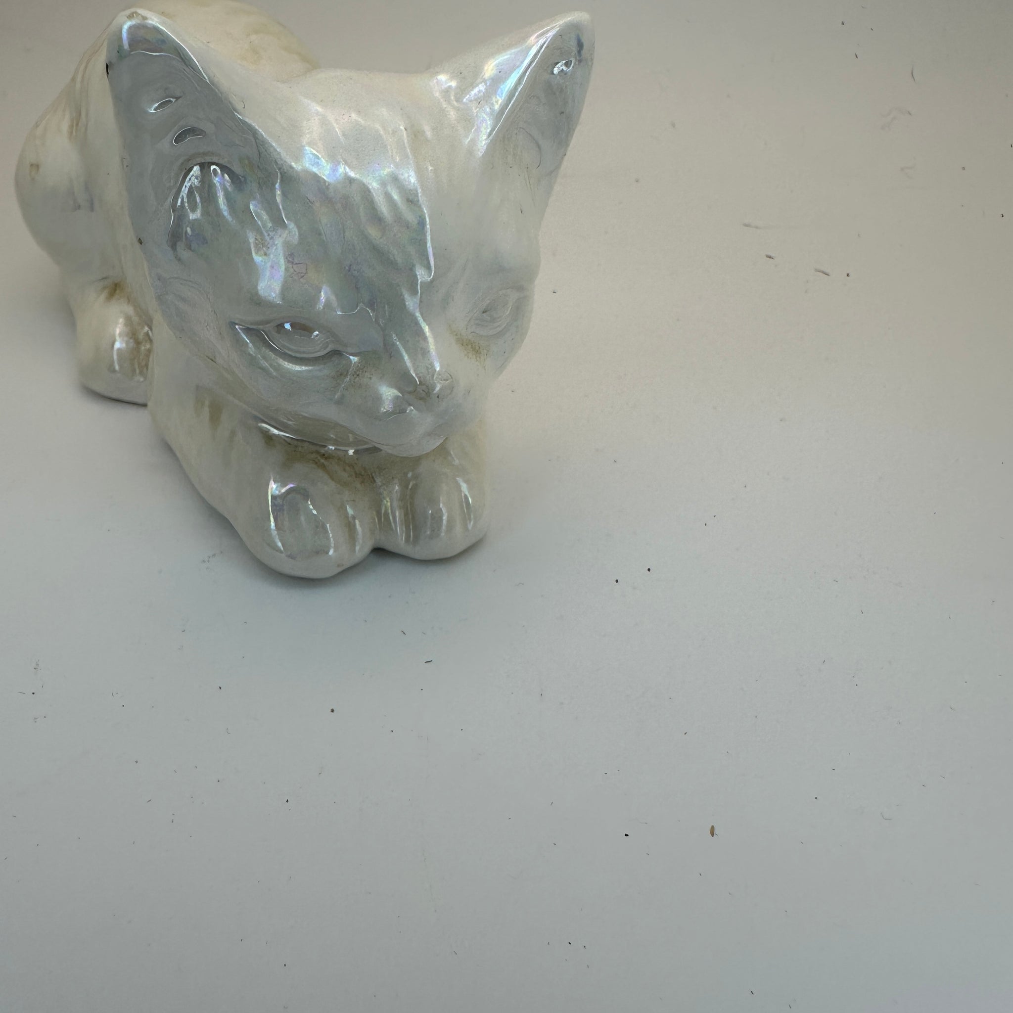 Vintage Lusterware Cat