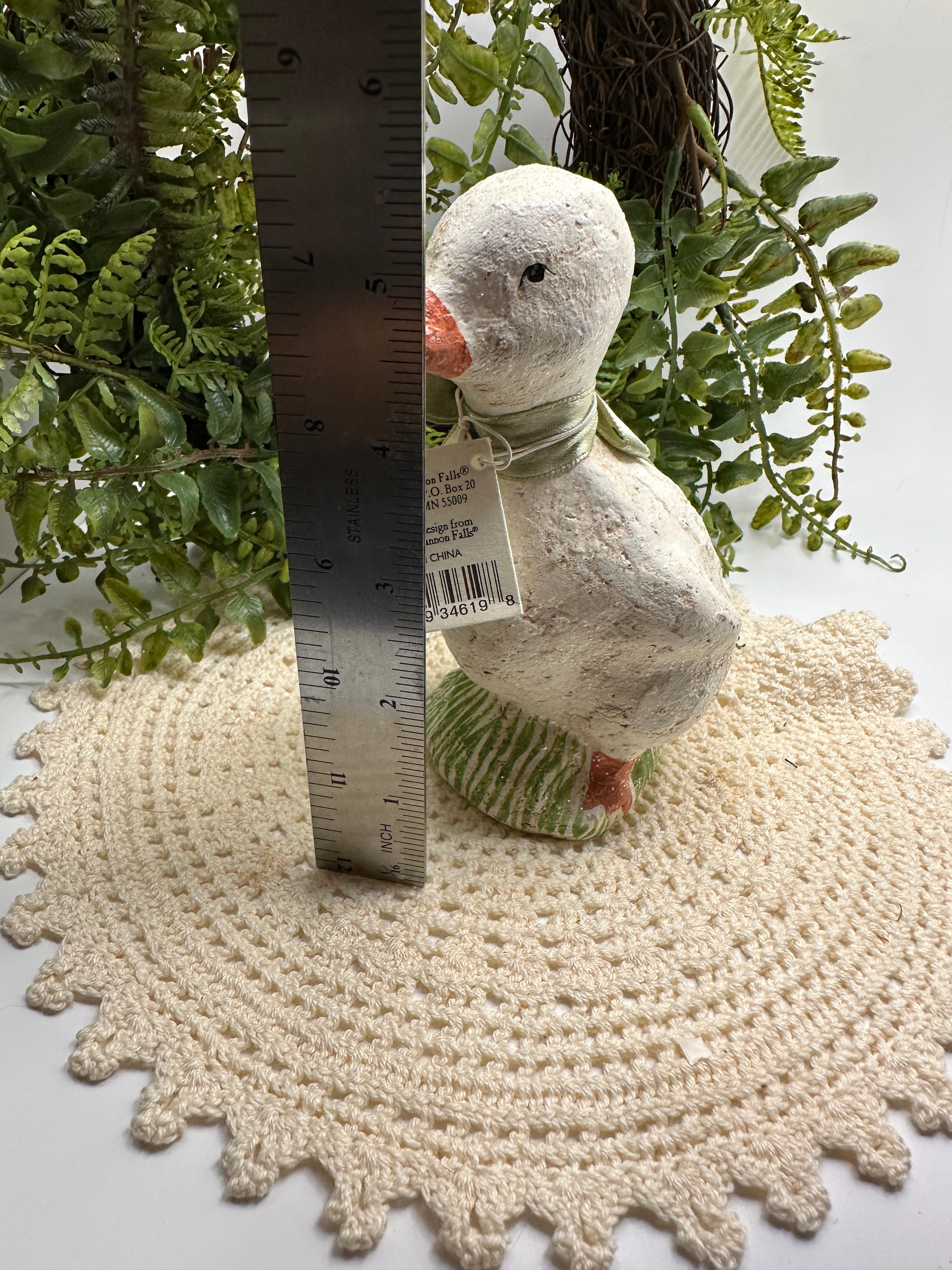 Teena Flanner Paper Mache Duck