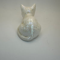 Vintage Lusterware Cat