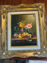 Vintage Pair of Oil Paintings by Parkey and Mindy