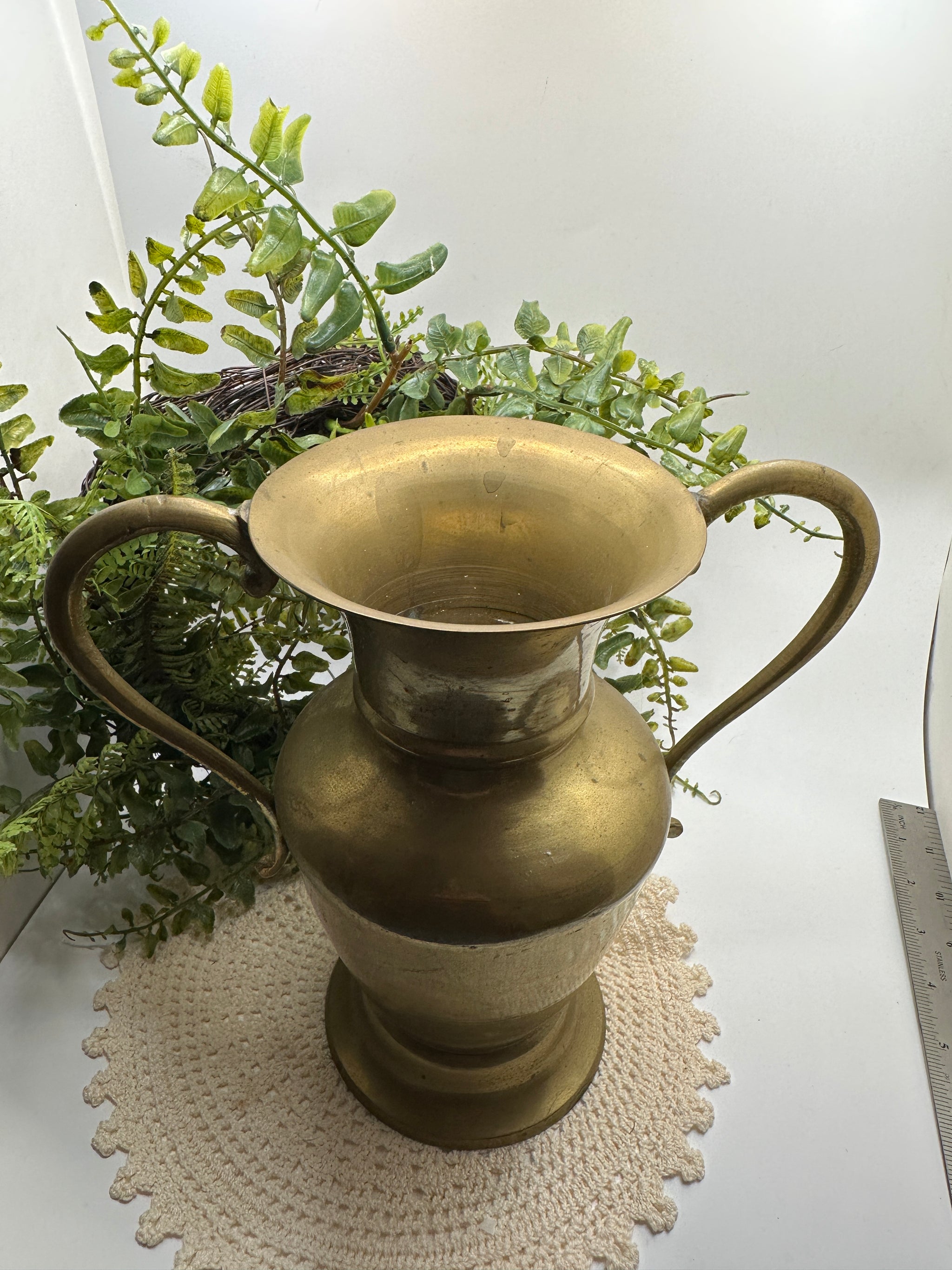 Brass Flower Vase