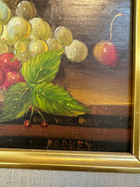 Vintage Pair of Oil Paintings by Parkey and Mindy