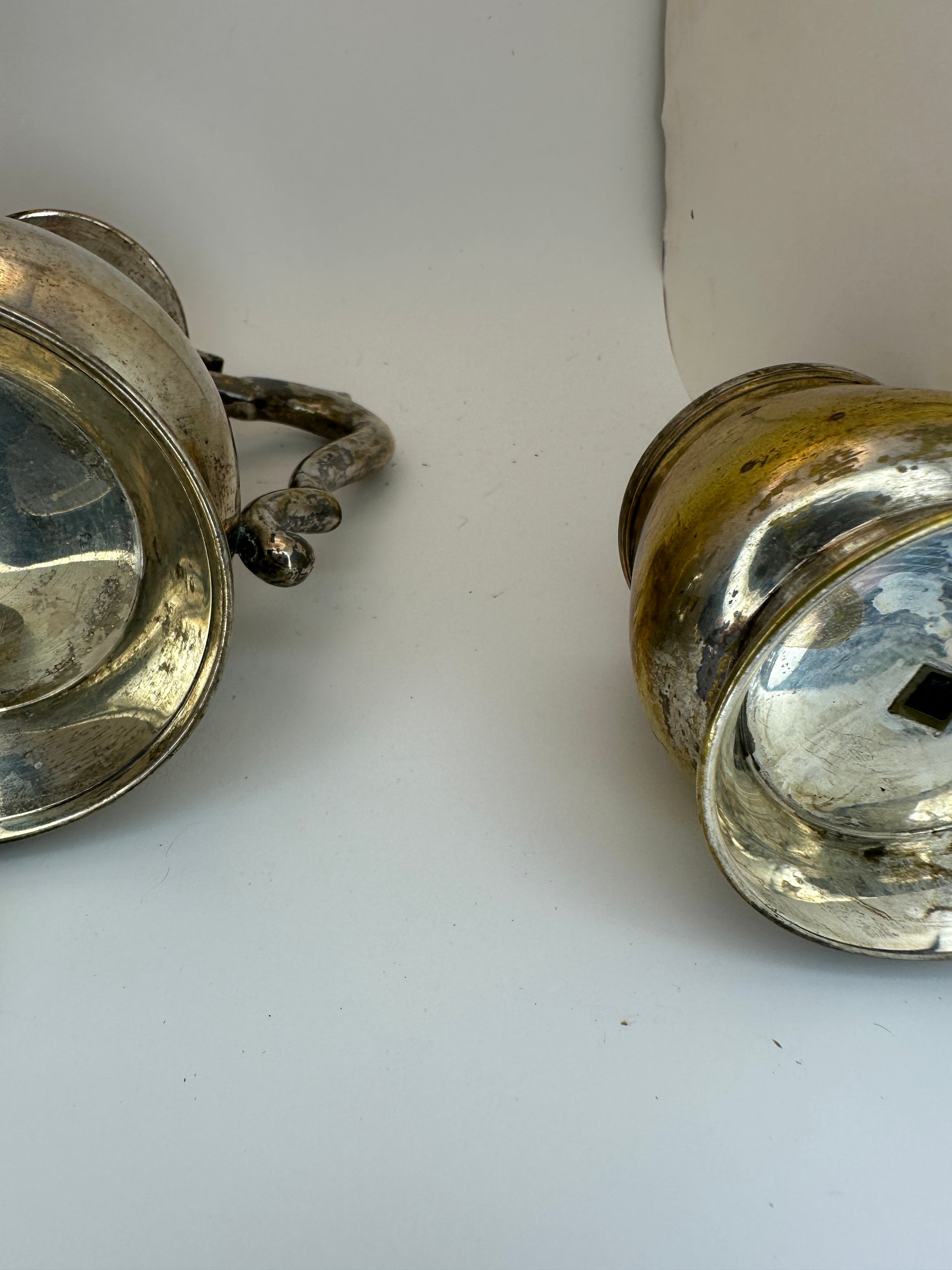 Vintage Solid Brass Tea Set