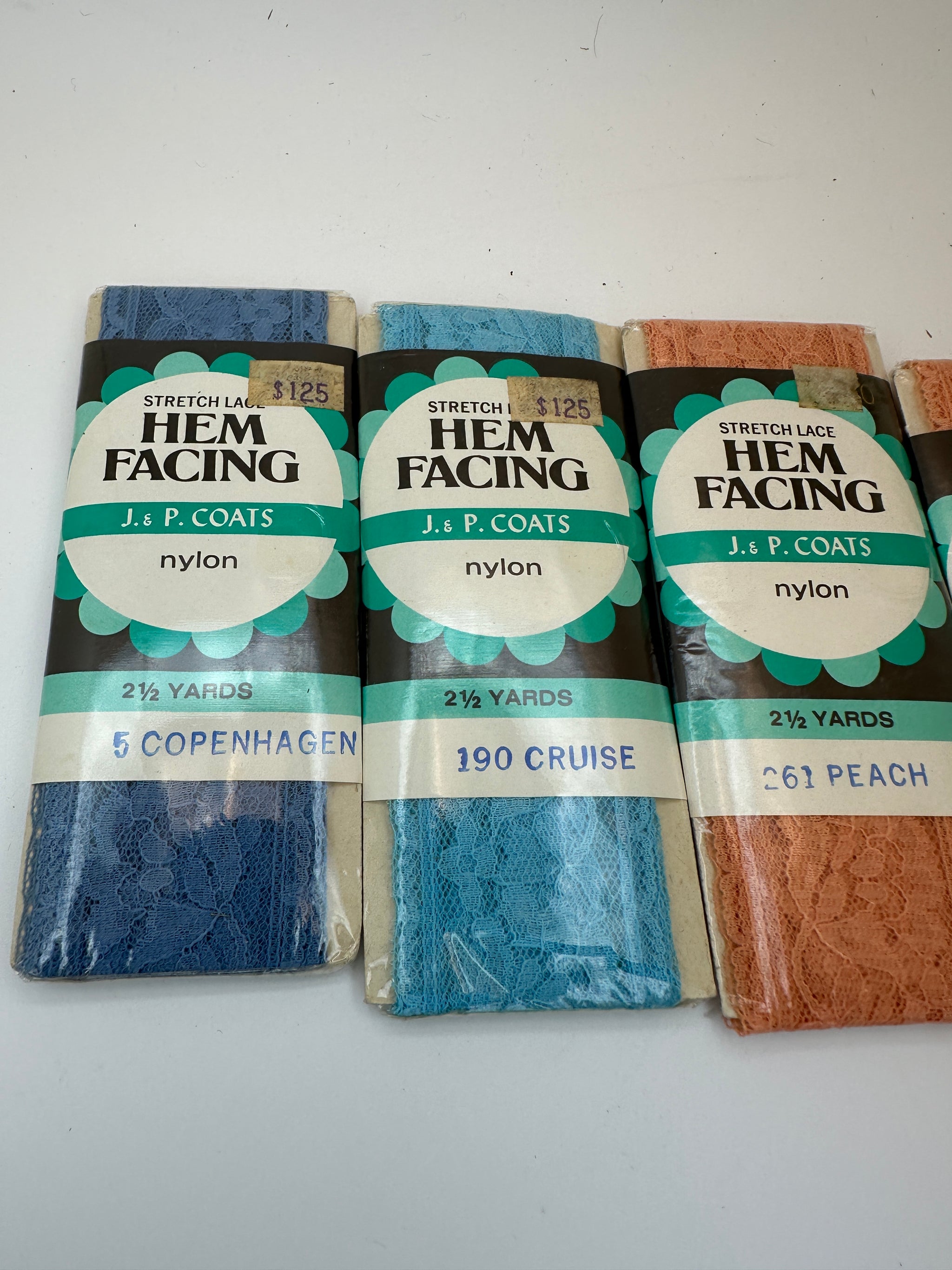 Bundle of Four Hem Facing