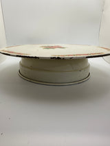 Vintage Musical “Happy Birthday” Cake Plate
