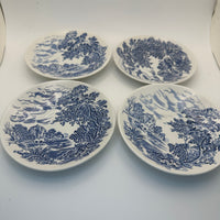 Set of Four Wedgwood Countryside Dessert Plate