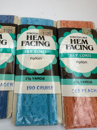 Bundle of Four Hem Facing