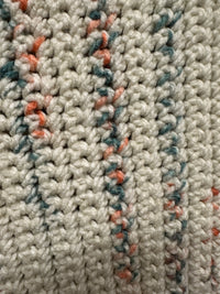 Vintage Lap Size Afghan