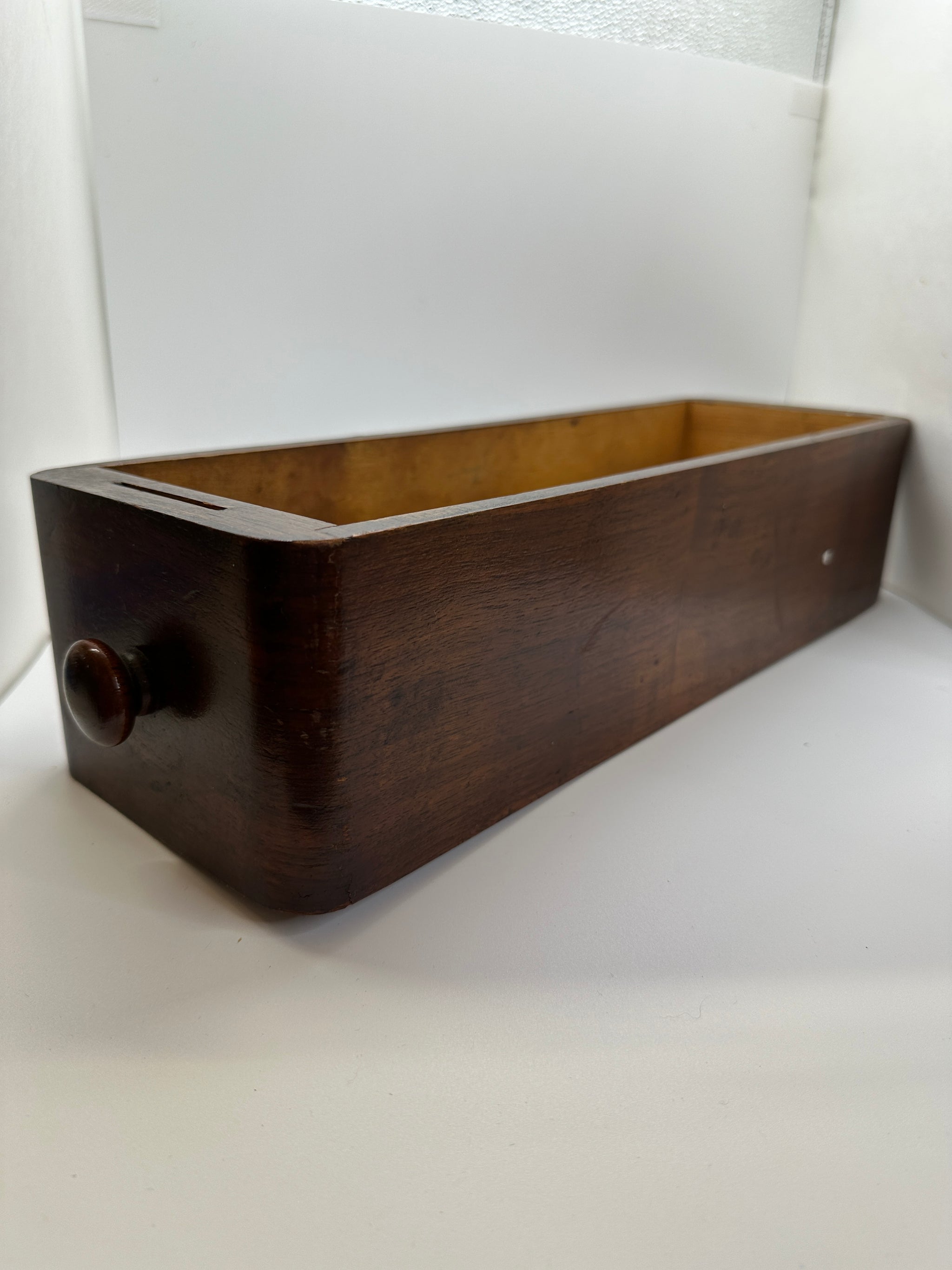 Vintage Wood Sewing Machine Drawer