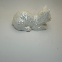 Vintage Lusterware Cat