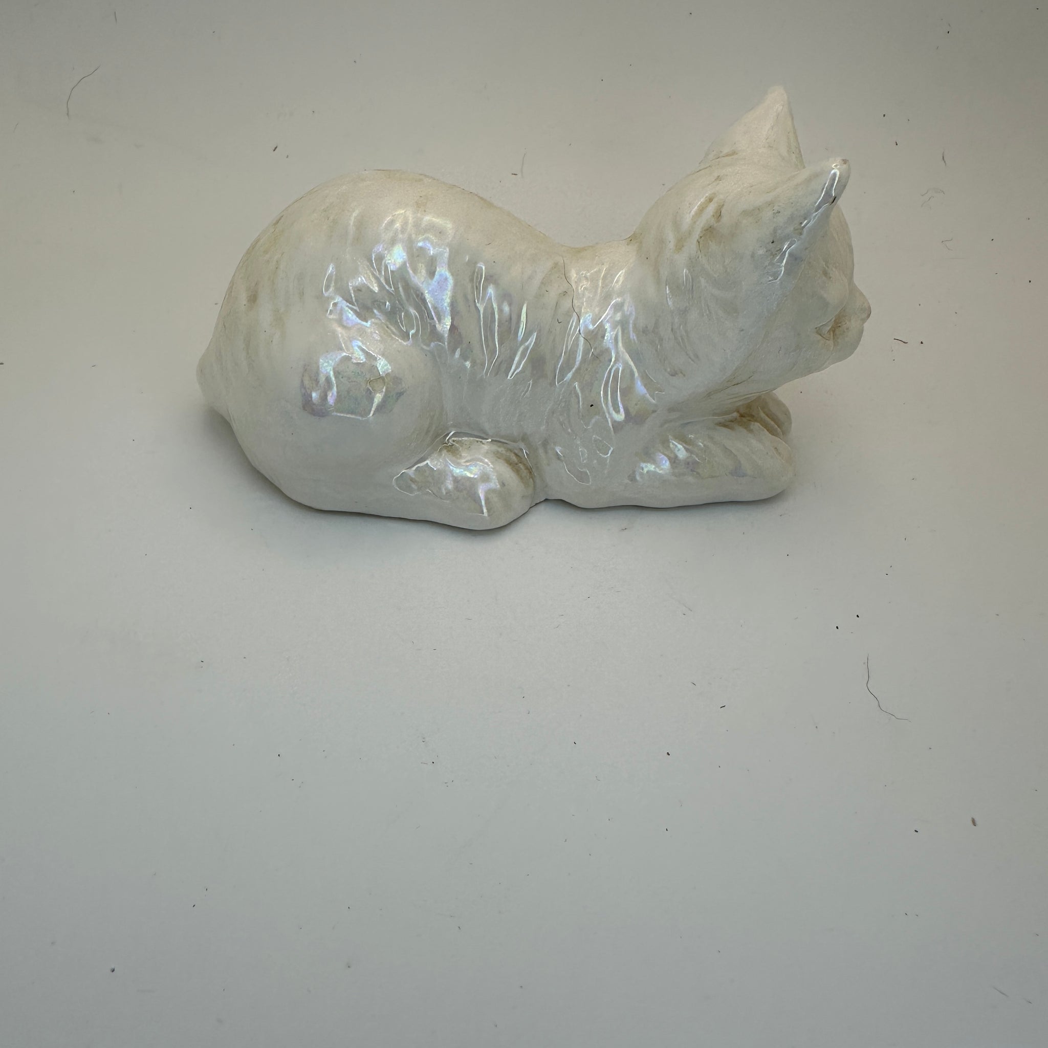 Vintage Lusterware Cat