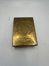 British WW1 Officers Club Cigarette Box, 4th Regiment, Prince of Whales