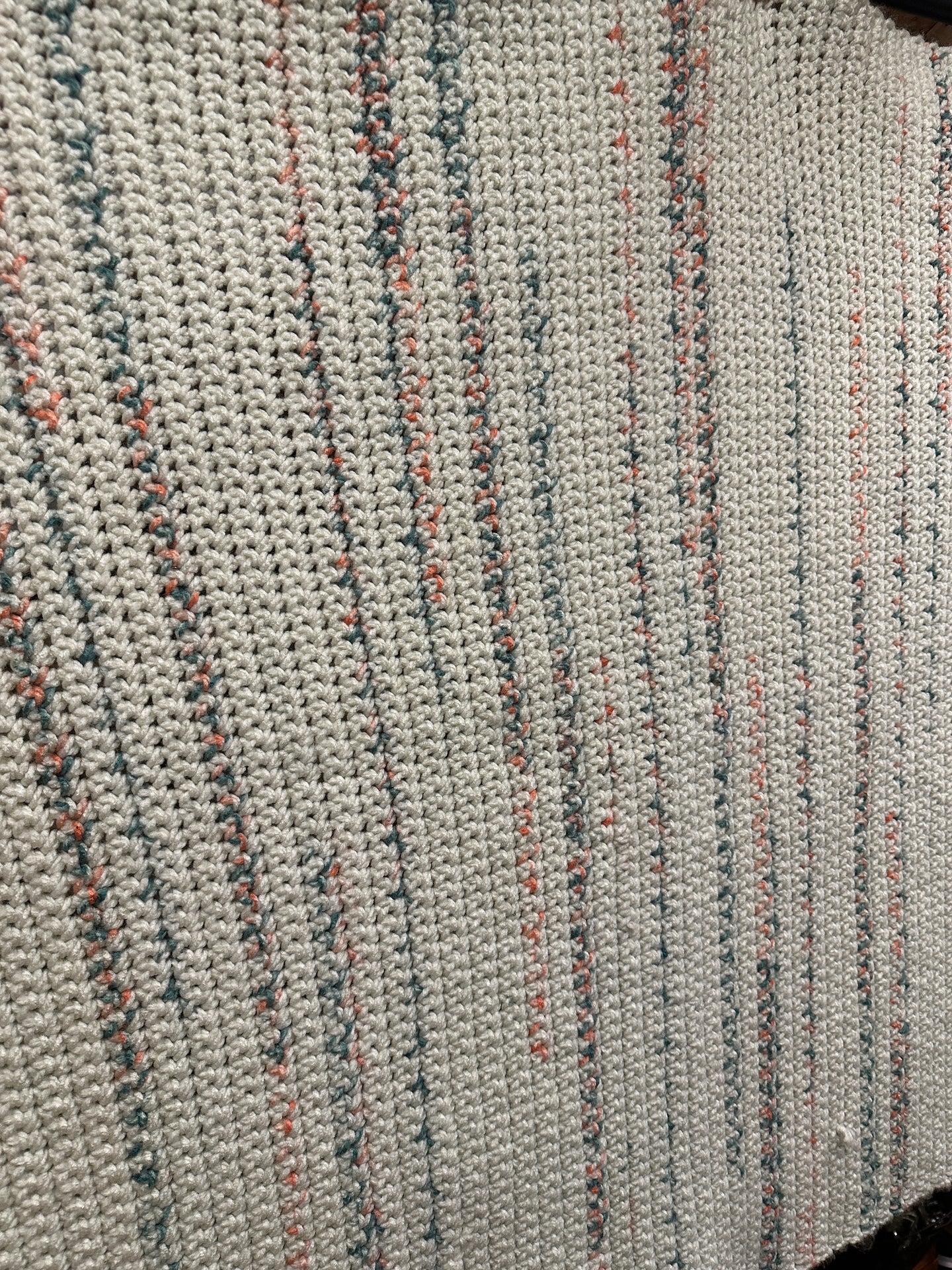 Vintage Lap Size Afghan