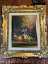 Vintage Pair of Oil Paintings by Parkey and Mindy