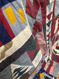 Vintage Handmade Christmas QuiltQuilt