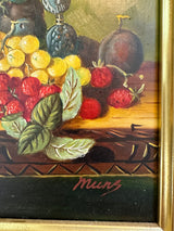 Vintage Pair of Oil Paintings by Parkey and Mindy