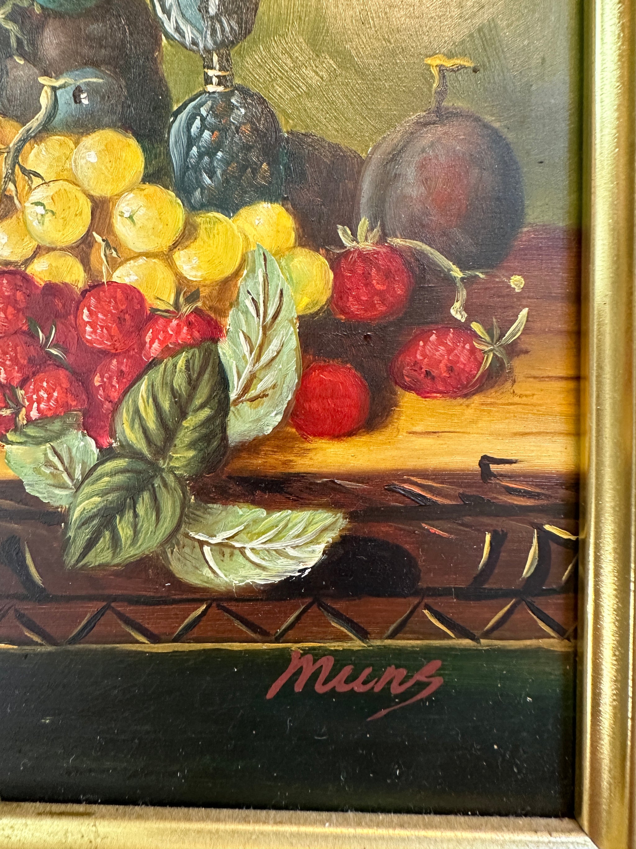 Vintage Pair of Oil Paintings by Parkey and Mindy