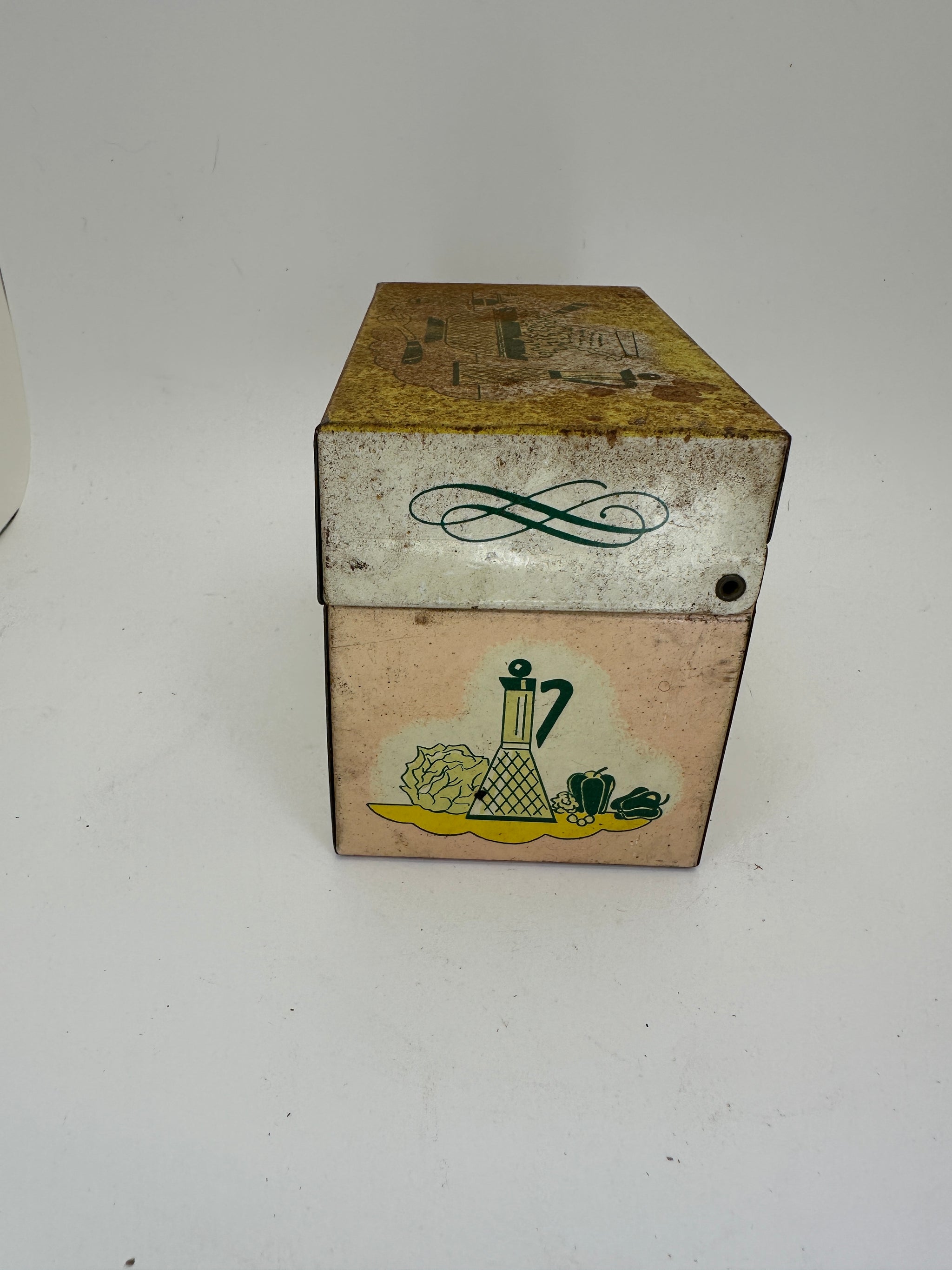 Vintage Ohio Art Bryan Recipe Box