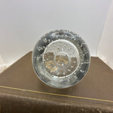 Vintage Glass Apple Perfume Bottle