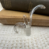 Vintage Glass Apple Perfume Bottle