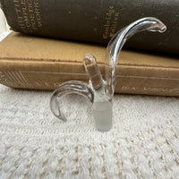 Vintage Glass Apple Perfume Bottle