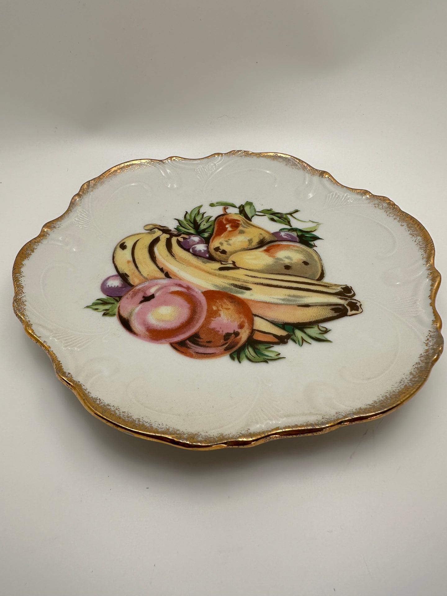 Pair of Vintage Motif Porcelain Wall Plates