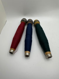 Vintage Wooden Bobbins Set of Three