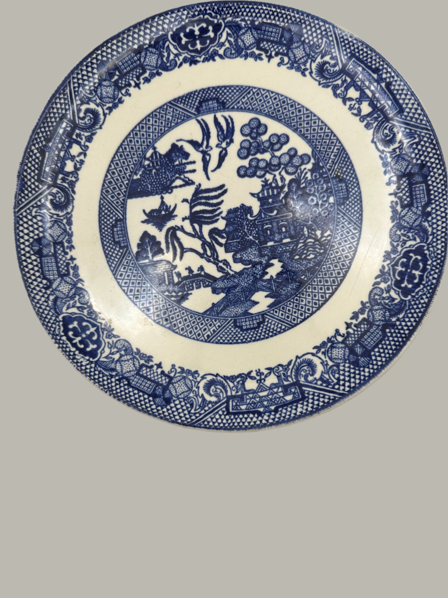 Blue Willow Plate